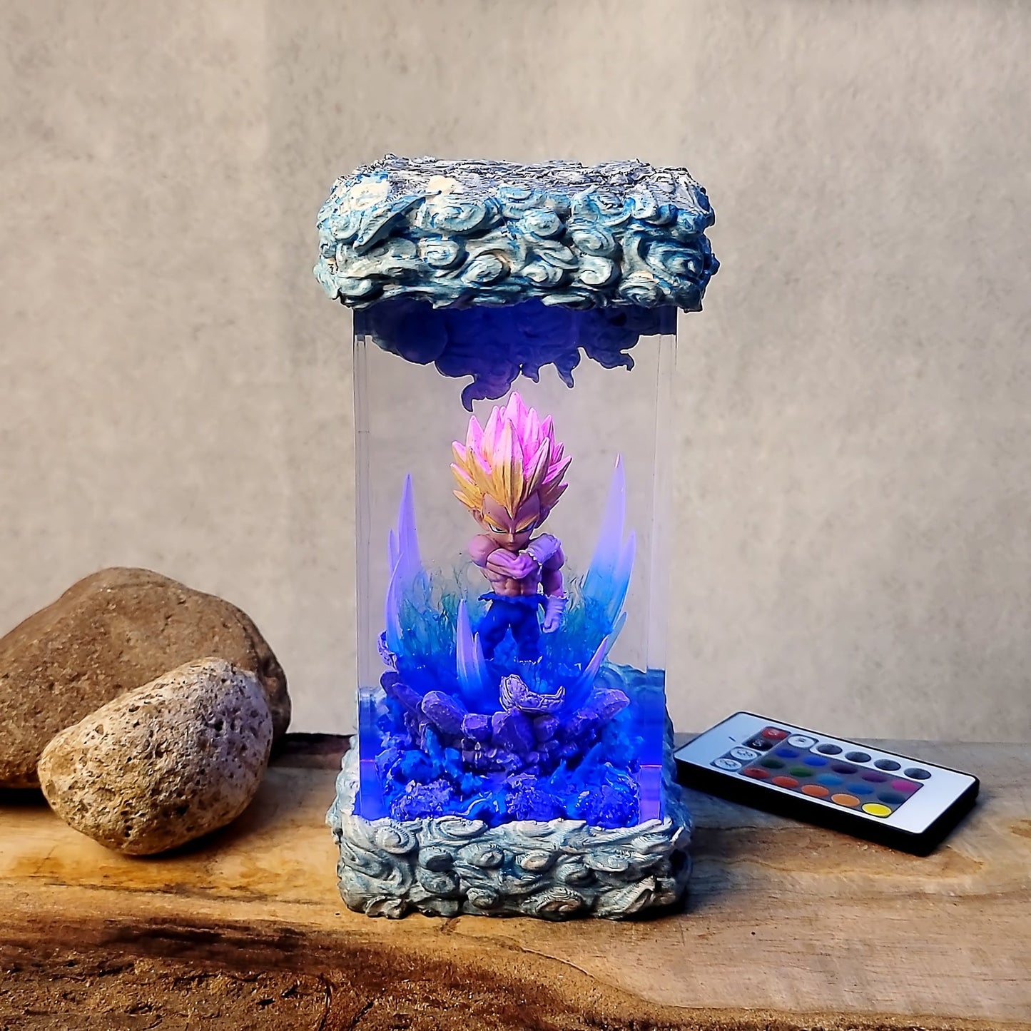 Dragon Ball Vegeta Chibi Diorama Wireless Lights