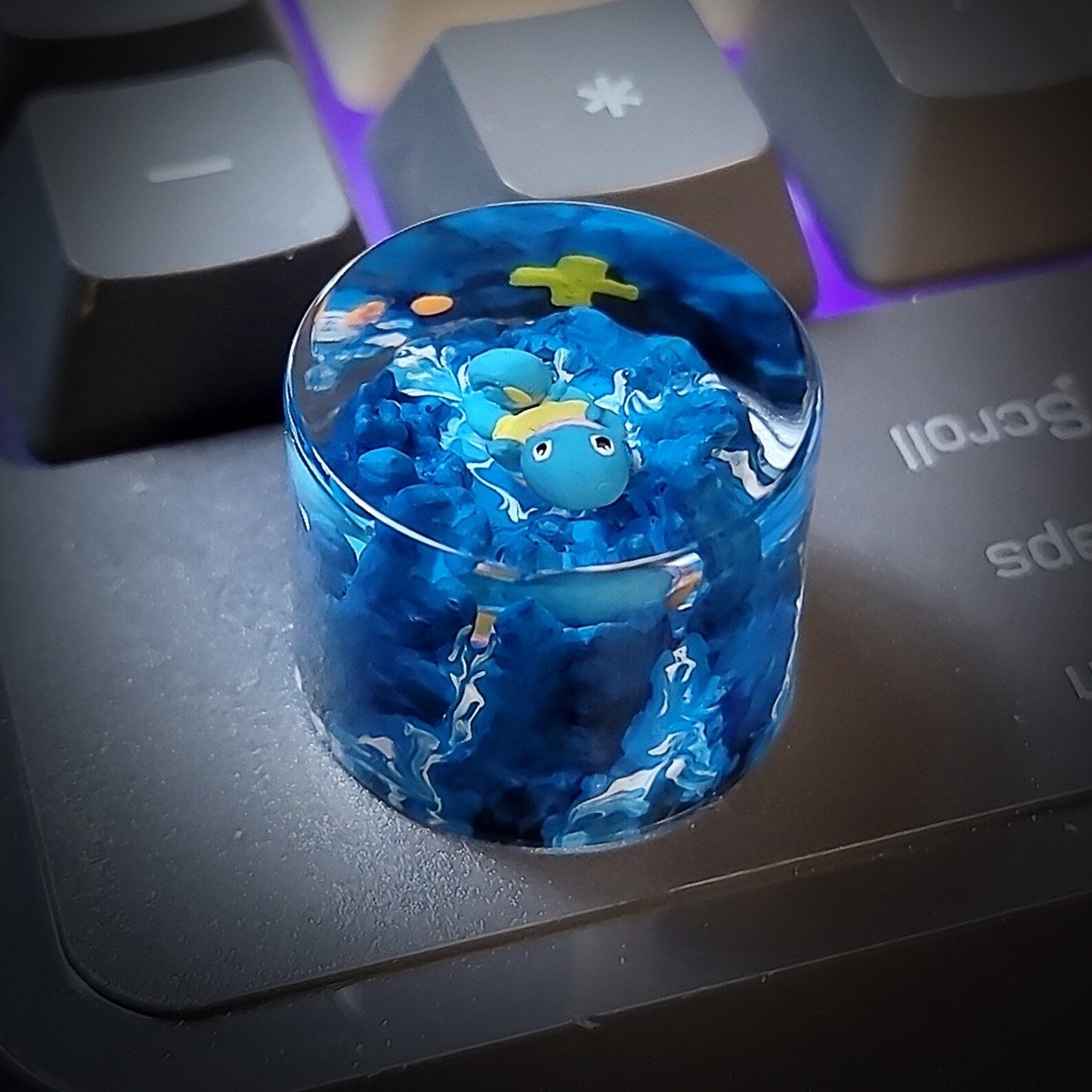 Pokemon Squirtle Keyboard Knob Artisan Keycaps