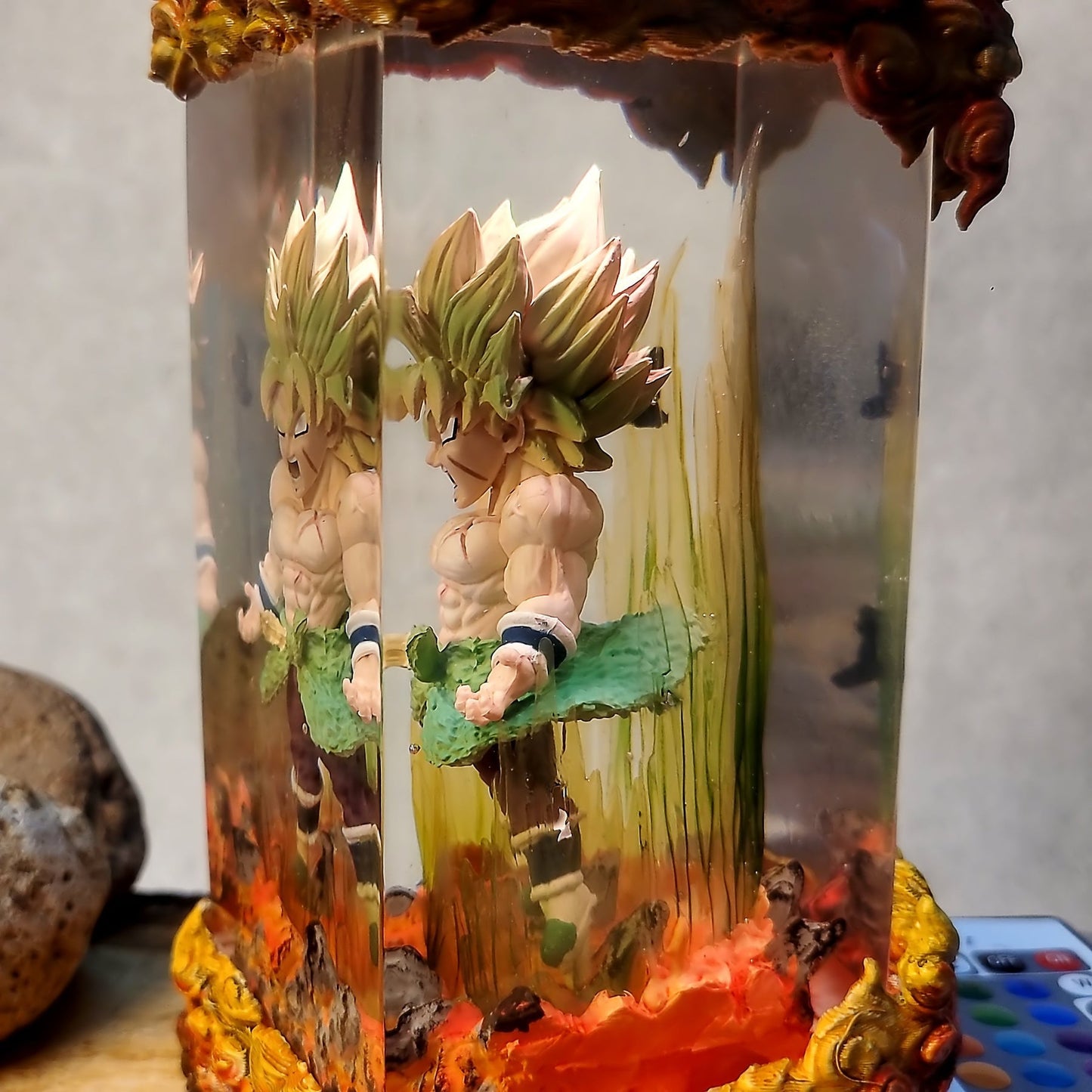 Dragon Ball Broly Chibi Diorama Wireless Lights