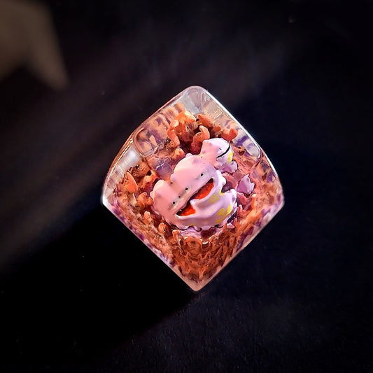 Pokemon Weezing Artisan Keycaps