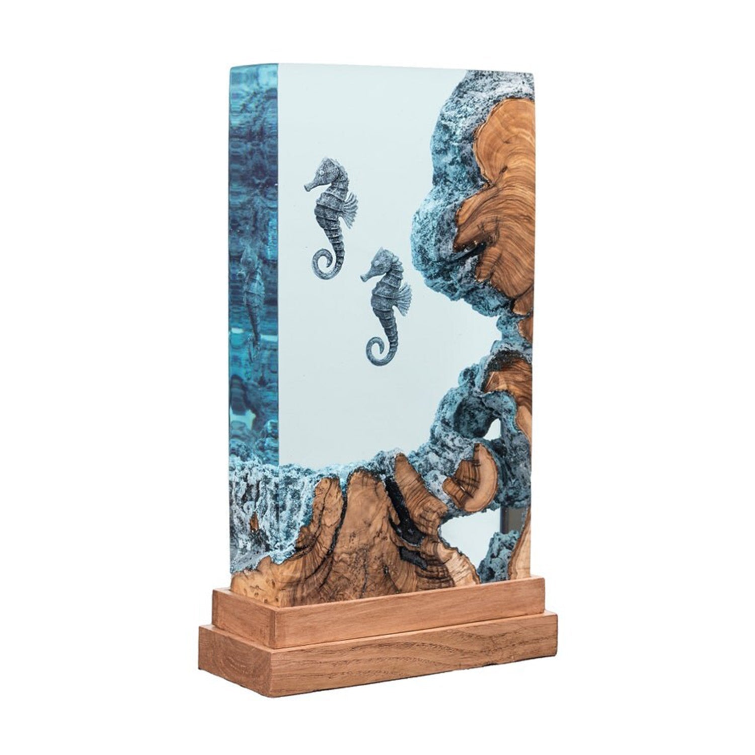 Seahorses - High Quality Epoxy Resin Lamp - ArtFIGU