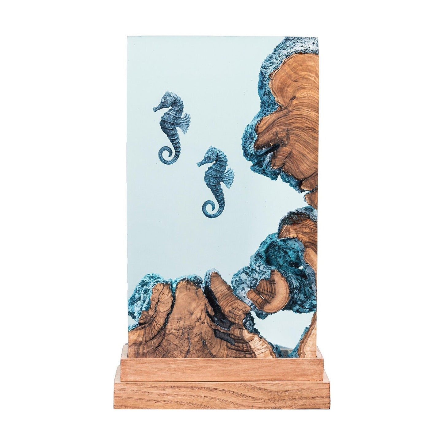 Seahorses - High Quality Epoxy Resin Lamp - ArtFIGU