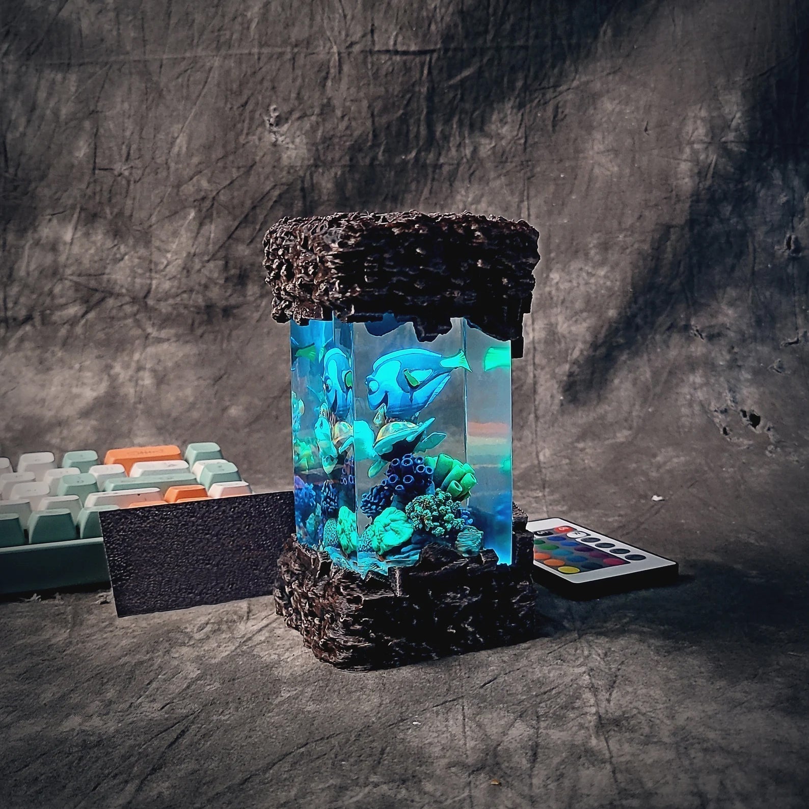 Finding Nemo Undersea Ocean Diorama Epoxy Resin Lamp - ArtFIGU