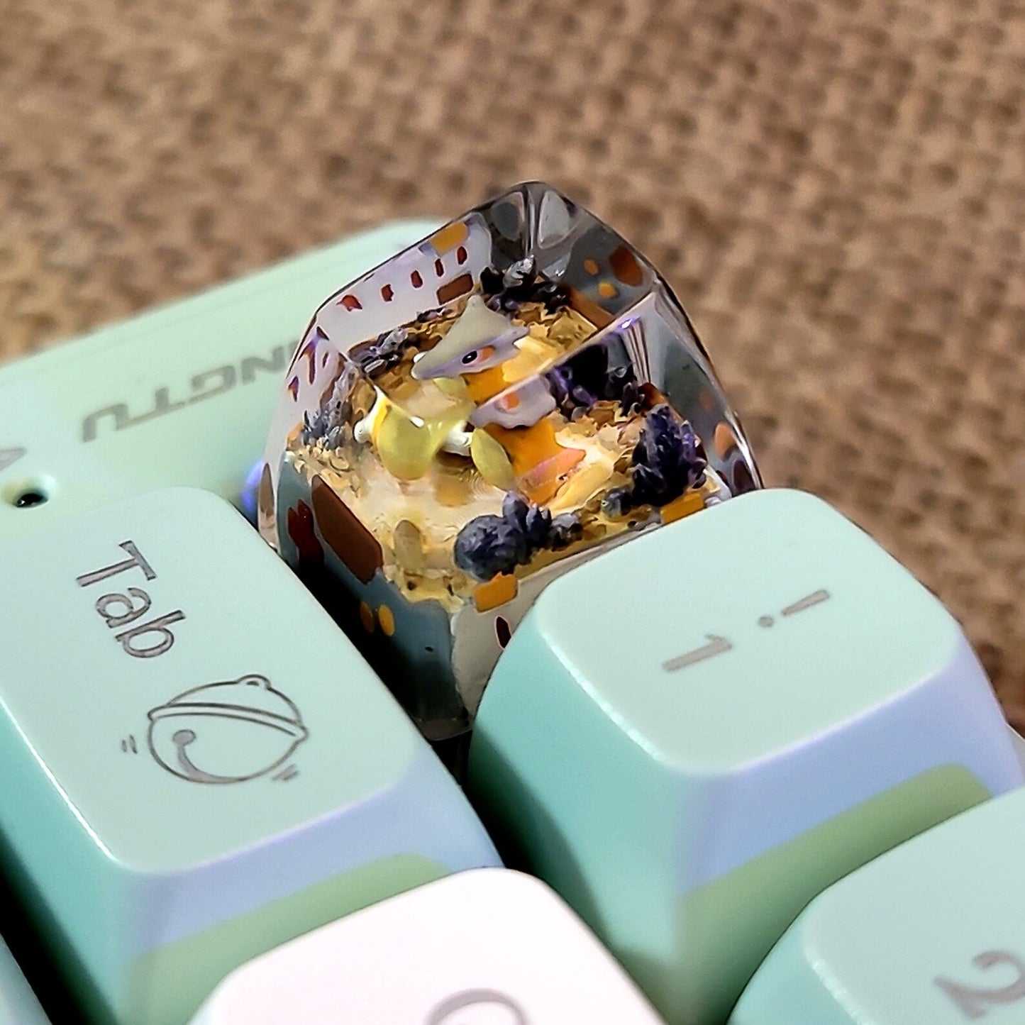 Pokemon Cubone Garagara Artisan Keycaps