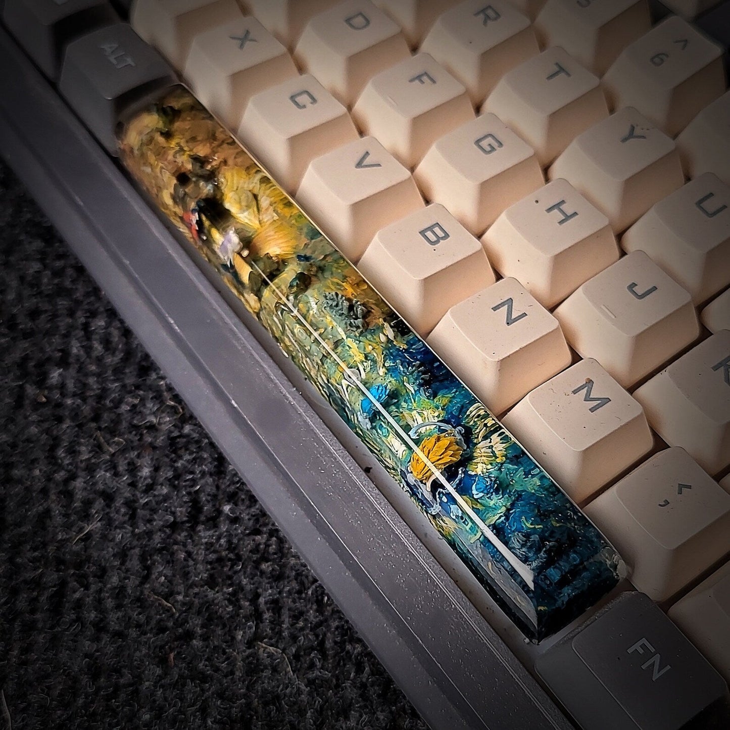 Dragon Ball Spacebar Artisan Keycaps